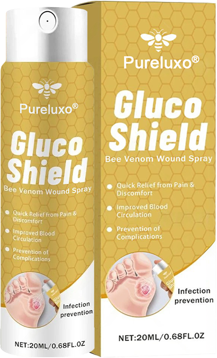 Best Seller🔥| Pureluxo® GlucoShield Bee Venom Wound Spray 🎉Special limited-time discount