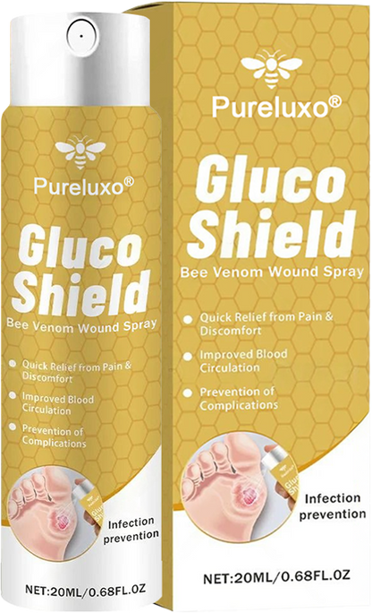 Best Seller🔥| Pureluxo® GlucoShield Bee Venom Wound Spray 🎉Special limited-time discount