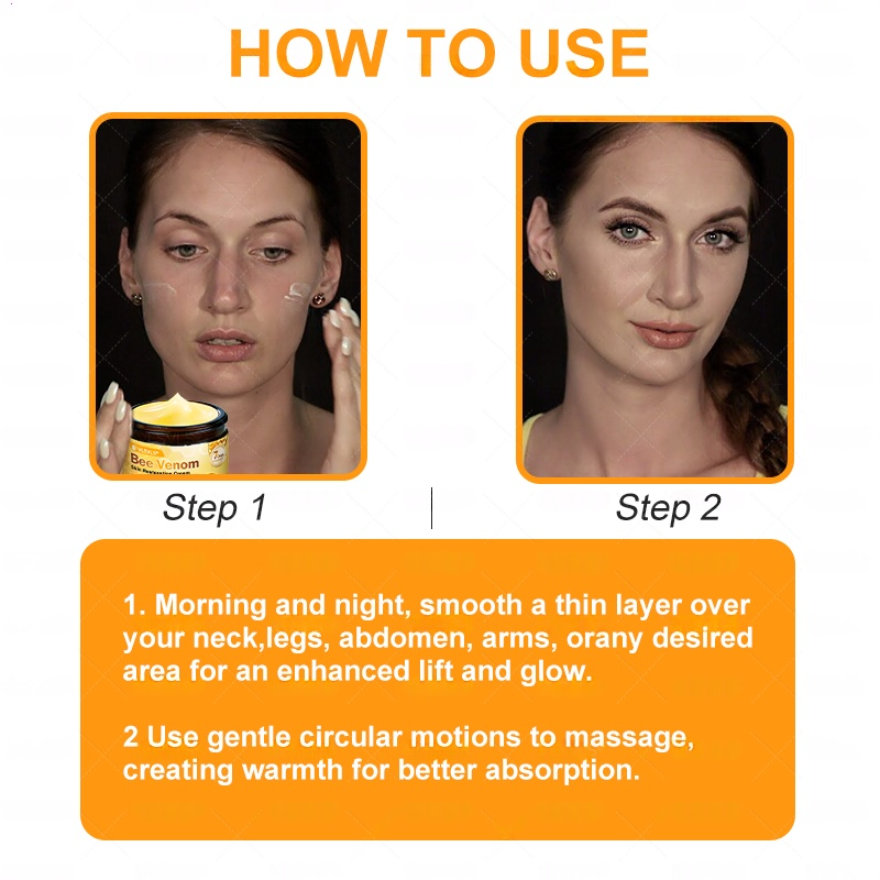 Made and Shipped from USA ✨ LipMaps® Bee Venom Skin Restoration Cream ⏰ LAST DAY 80% OFF