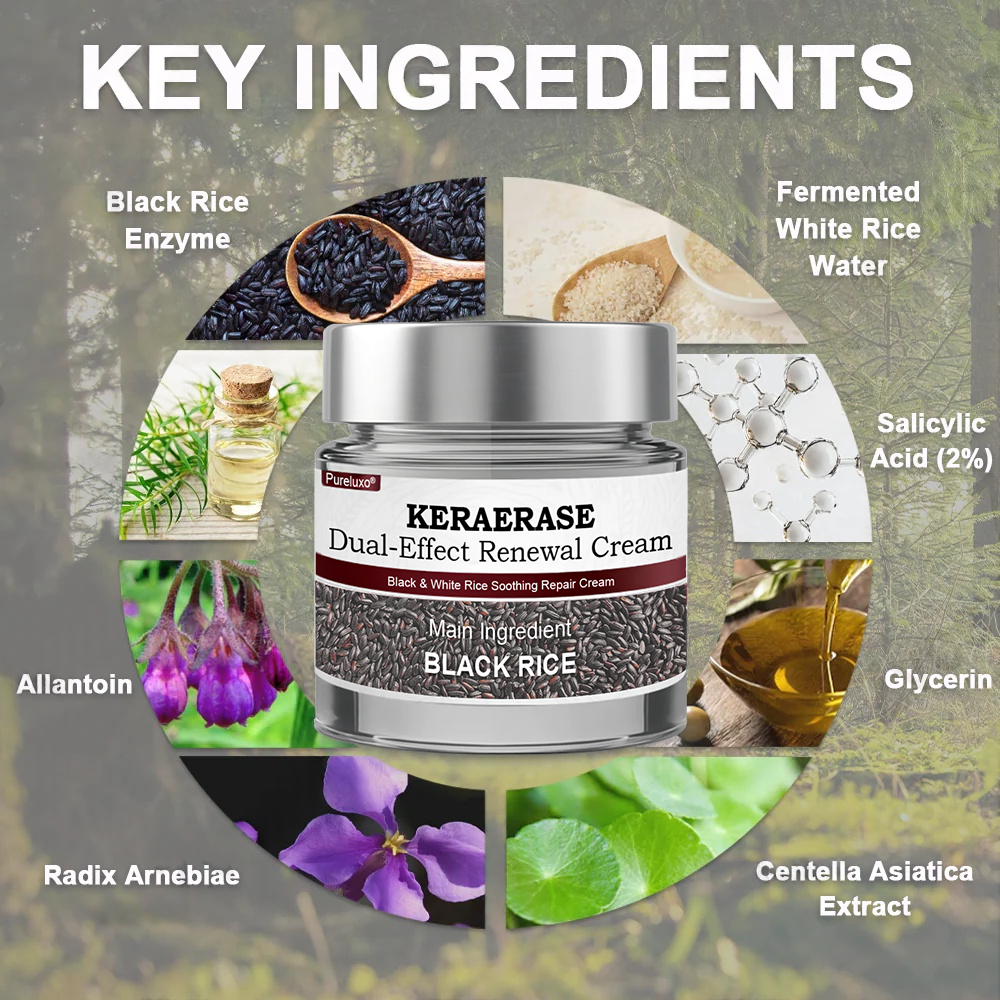 Pureluxo® KeraErase Dual-Action Renewal Cream ✨