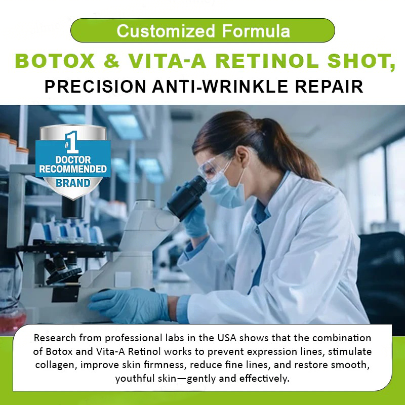 💫👨‍⚕️Made and shipped from the USA 💫Pureluxo® Botox & Vita-A Retinol Shot Wrinkle-Lift Tightening cream - Last Day Promotion 70% OFF