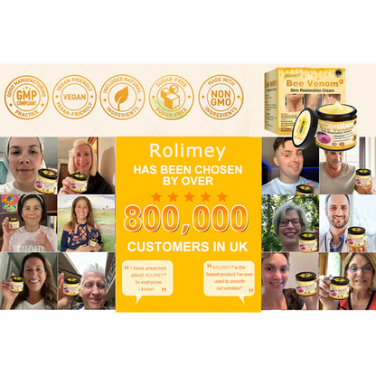 👨‍⚕️ Rolimey® Bee venom Pro Comprehensive Cream —Tightening for Skin Types 🎁