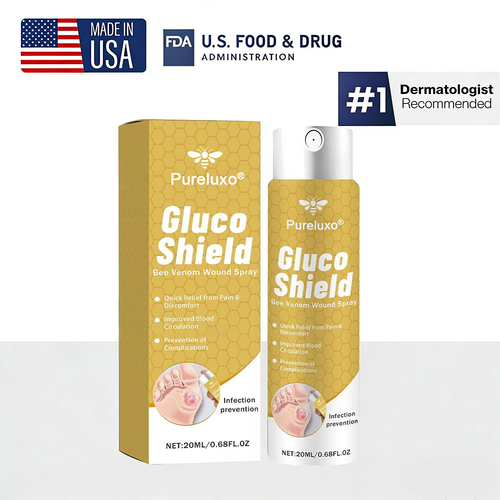 Best Seller🔥| Pureluxo® GlucoShield Bee Venom Wound Spray 🎉Special limited-time discount