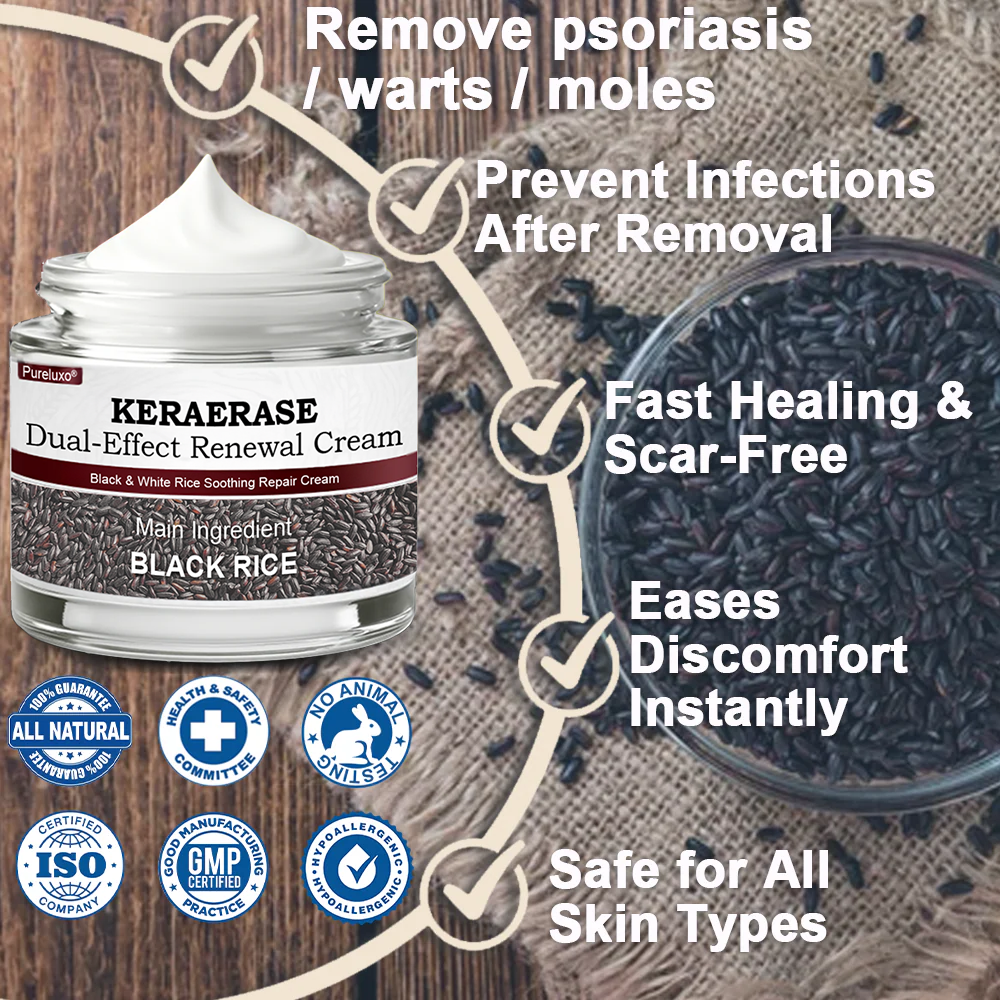 Pureluxo® KeraErase Dual-Action Renewal Cream ✨