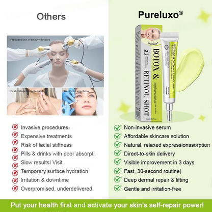 💫👨‍⚕️Made and shipped from the USA 💫Pureluxo® Botox & Vita-A Retinol Shot Wrinkle-Lift Tightening cream - Last Day Promotion 70% OFF
