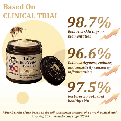 【𝐿𝑎𝑠𝑡 𝐷𝑎𝑦 𝑃𝑟𝑜𝑚𝑜𝑡𝑖𝑜𝑛 70% 𝑂𝐹𝐹】𝑷𝒖𝒓𝒆𝒍𝒖𝒙𝒐® 𝑇𝑎𝑙𝑙𝑜𝑤 & 𝐵𝑒𝑒 𝑉𝑒𝑛𝑜𝑚 𝑅𝑒𝑝𝑎𝑖𝑟 𝐶𝑟𝑒𝑎𝑚 🥑（for acne, wrinkles, and damaged skin — steroid-free）