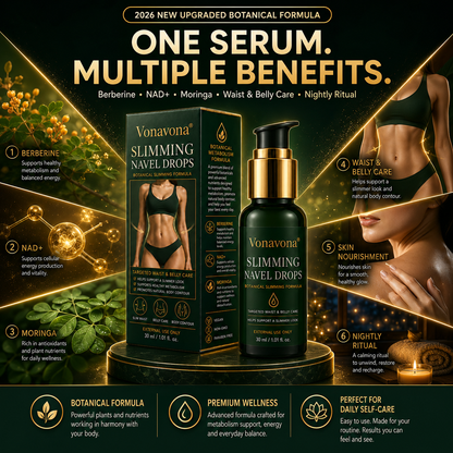 Vonavona® Metabolic Sculpt Serum— Powered by Berberine, NAD+ & Moringa Botanical Complex for metabolic balance, body contour care & overall wellness.💎