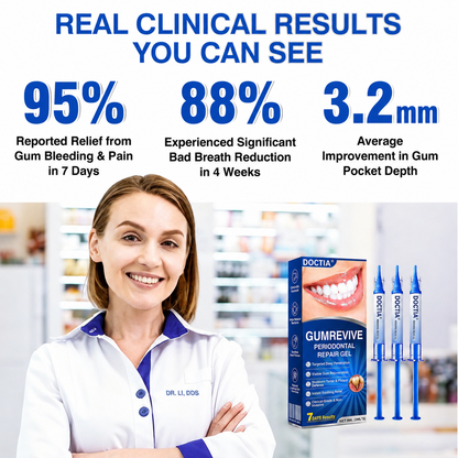 🇺🇸🏅🦷🛡️ DOCTIA® GumRevive Advanced Gum Care & Repair Gel 🚚