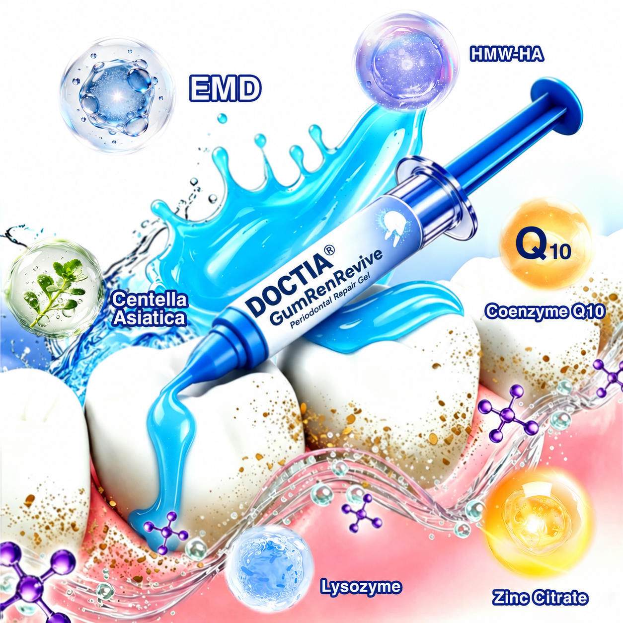 🇺🇸🏅🦷🛡️ DOCTIA® GumRevive Advanced Gum Care & Repair Gel 🚚