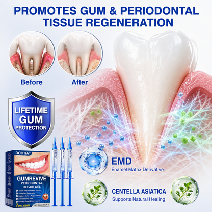 🇺🇸🏅🦷🛡️ DOCTIA® GumRevive Advanced Gum Care & Repair Gel 🚚