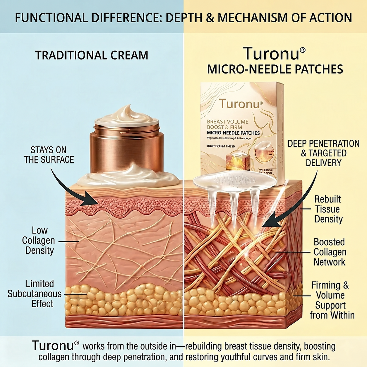 Turonu® Breast Care Nano-Microneedle Patch💕