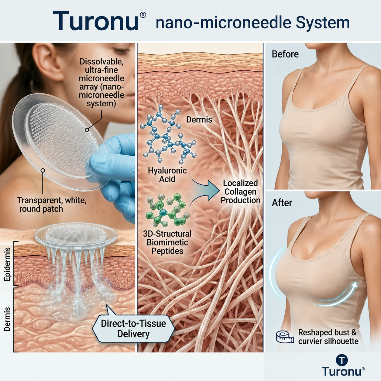 Turonu® Breast Care Nano-Microneedle Patch💕