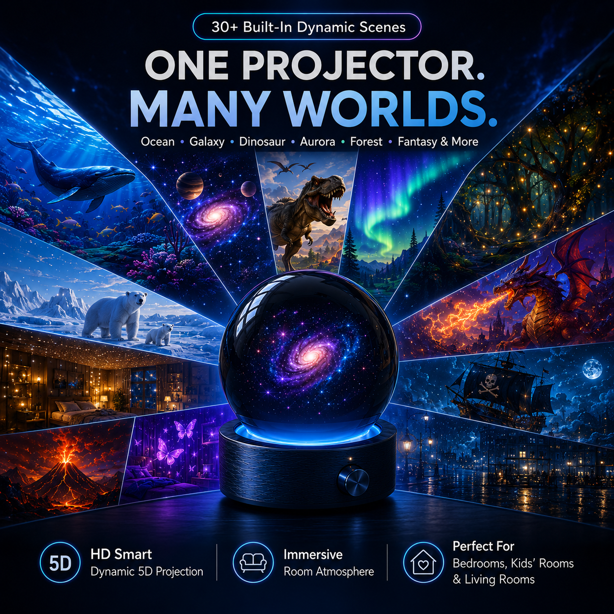 BVJ® 🌌Night Light Projector🎁